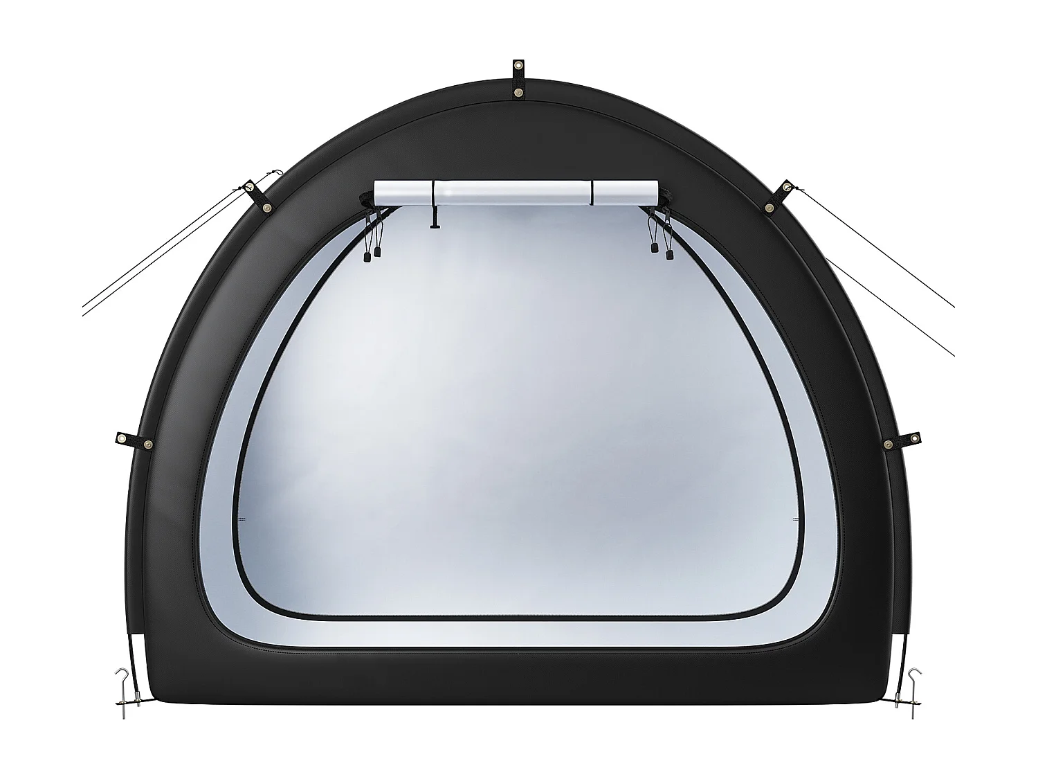 Abri à vélo Tente de Rangement Extérieure étanche pour Vélos SucceBuy pour 1 à 2 vélos - Conception en Forme d'éventail