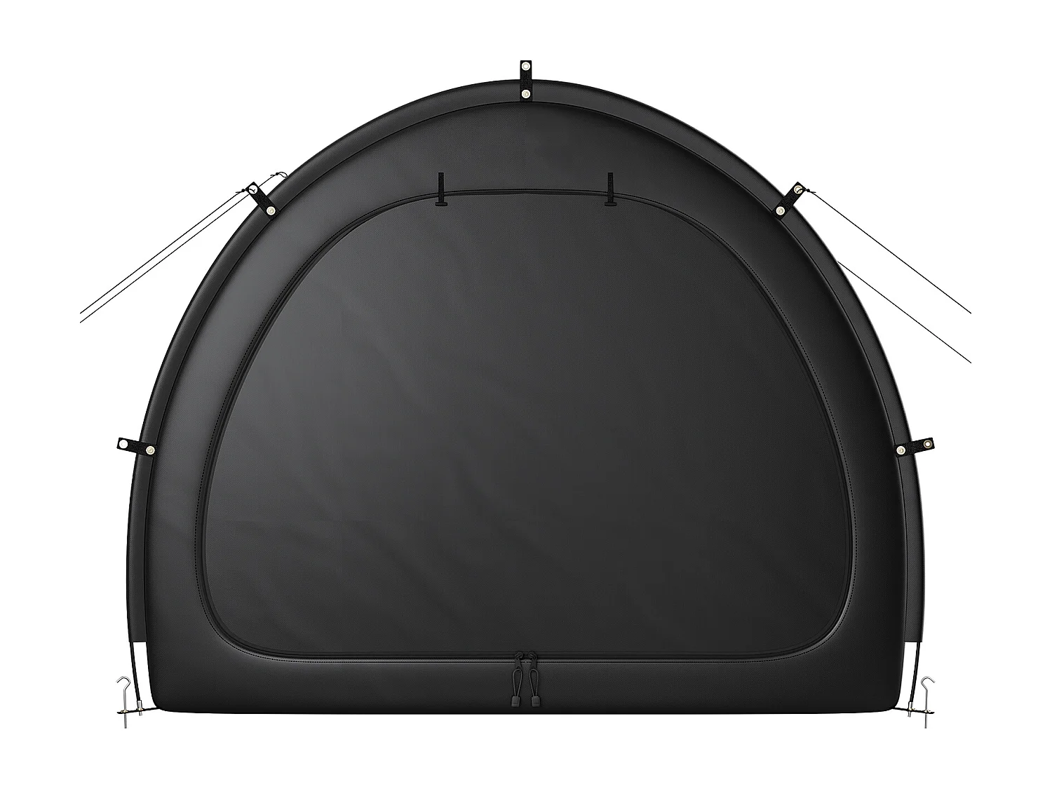 Abri à vélo Tente de Rangement Extérieure étanche pour Vélos SucceBuy pour 1 à 2 vélos - Conception en Forme d'éventail