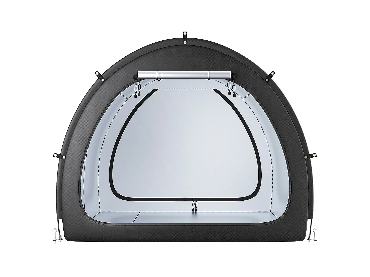 Abri à vélo Tente de Rangement pour Vélos d'Extérieur SucceBuy, Conception étanche en Forme d'éventail pour 5 Vélos ou plus