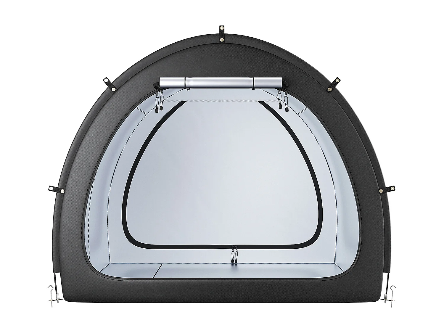 Abri à vélo Tente de Rangement pour Vélos d'Extérieur SucceBuy, Conception étanche en Forme d'éventail pour 5 Vélos ou plus