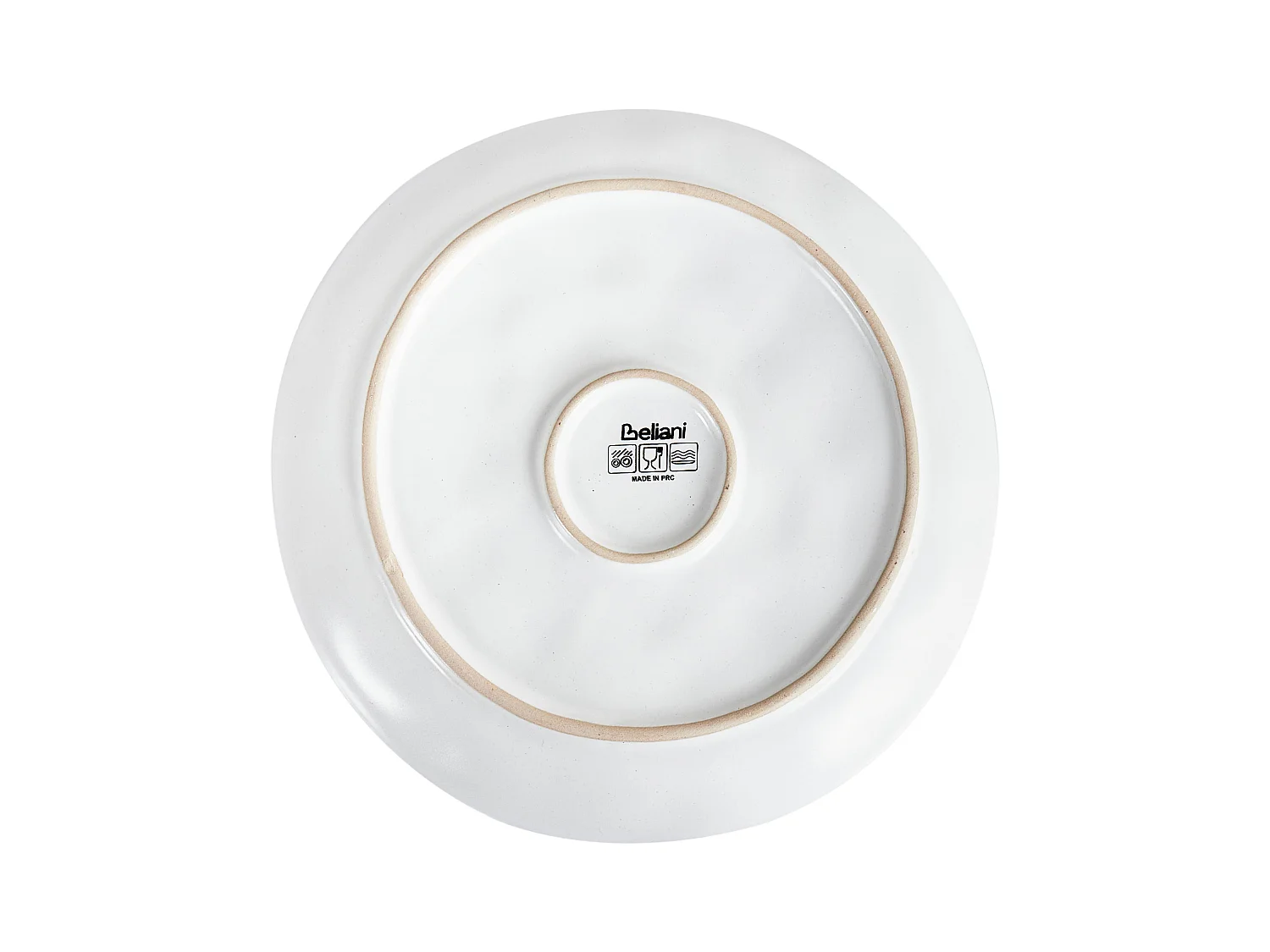 Lot de 8 assiettes à dessert SESAME Grès Gris clair