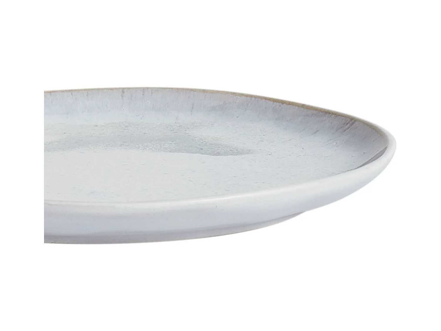 Lot de 8 assiettes à dessert SESAME Grès Gris clair