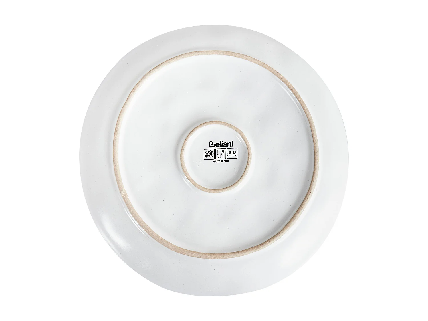 Lot de 8 assiettes à dessert SESAME Grès Gris clair