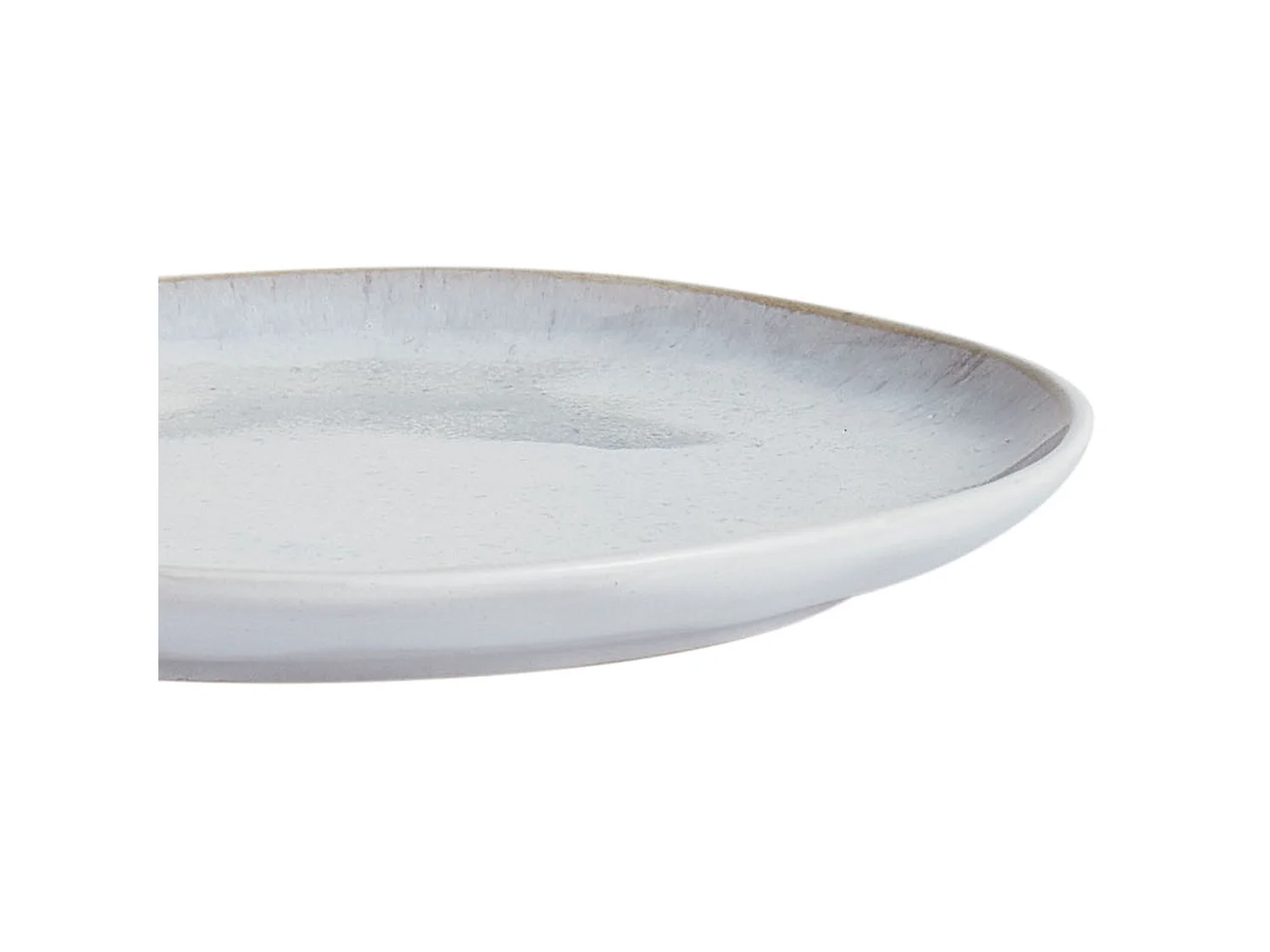 Dessertteller 8er Set SESAME Steinzeug Hellgrau