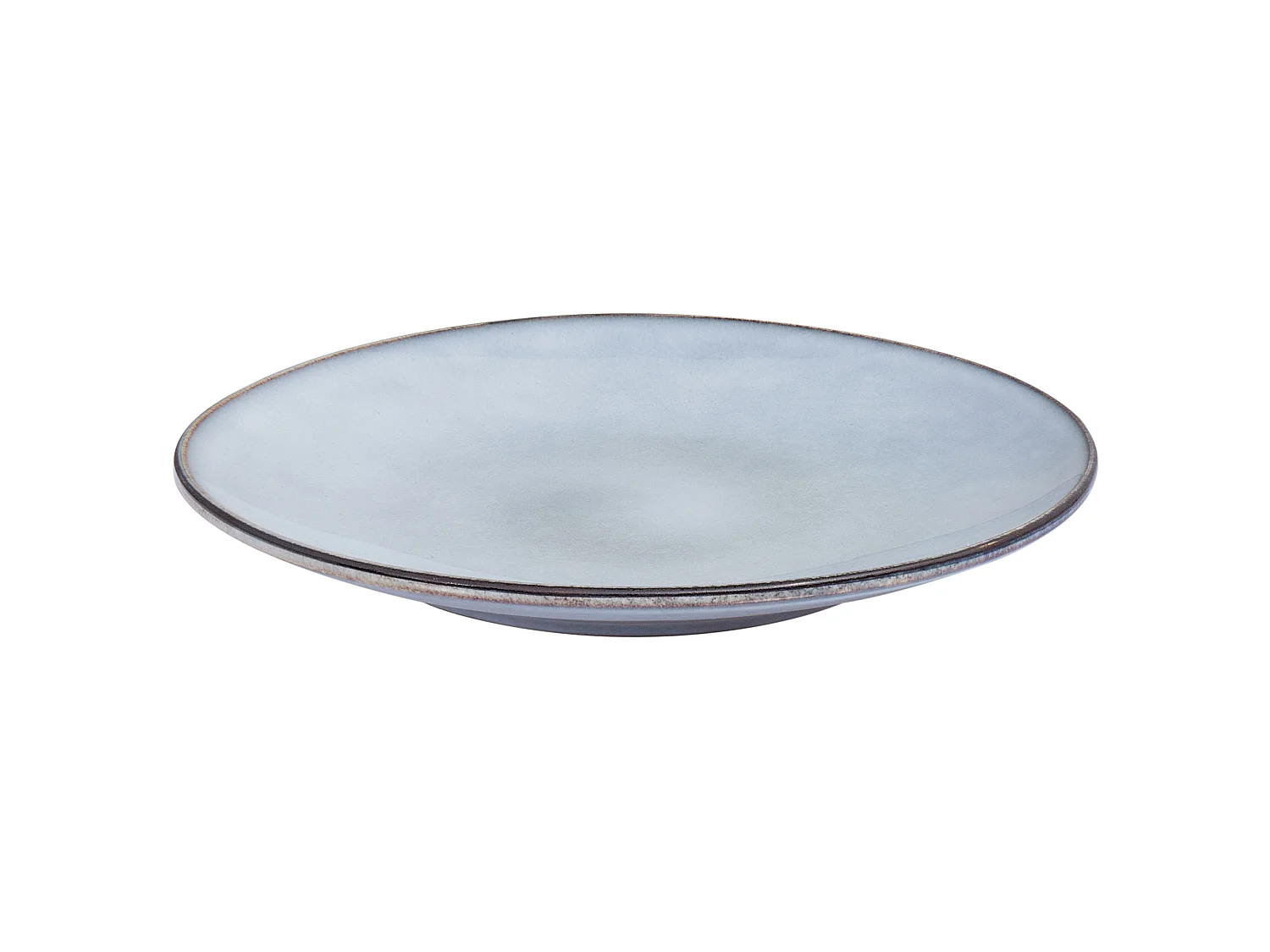 Set van 8 dinerborden JUNIPER Steengoed Lichtblauw