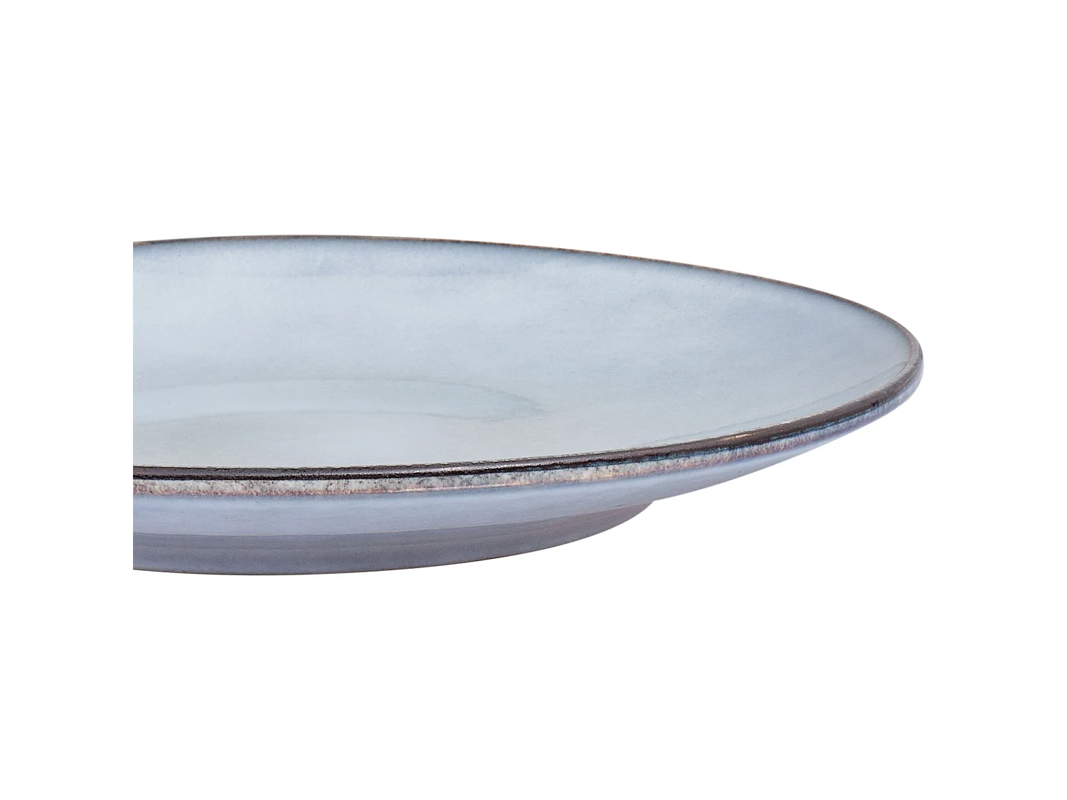 Set van 8 dinerborden JUNIPER Steengoed Lichtblauw