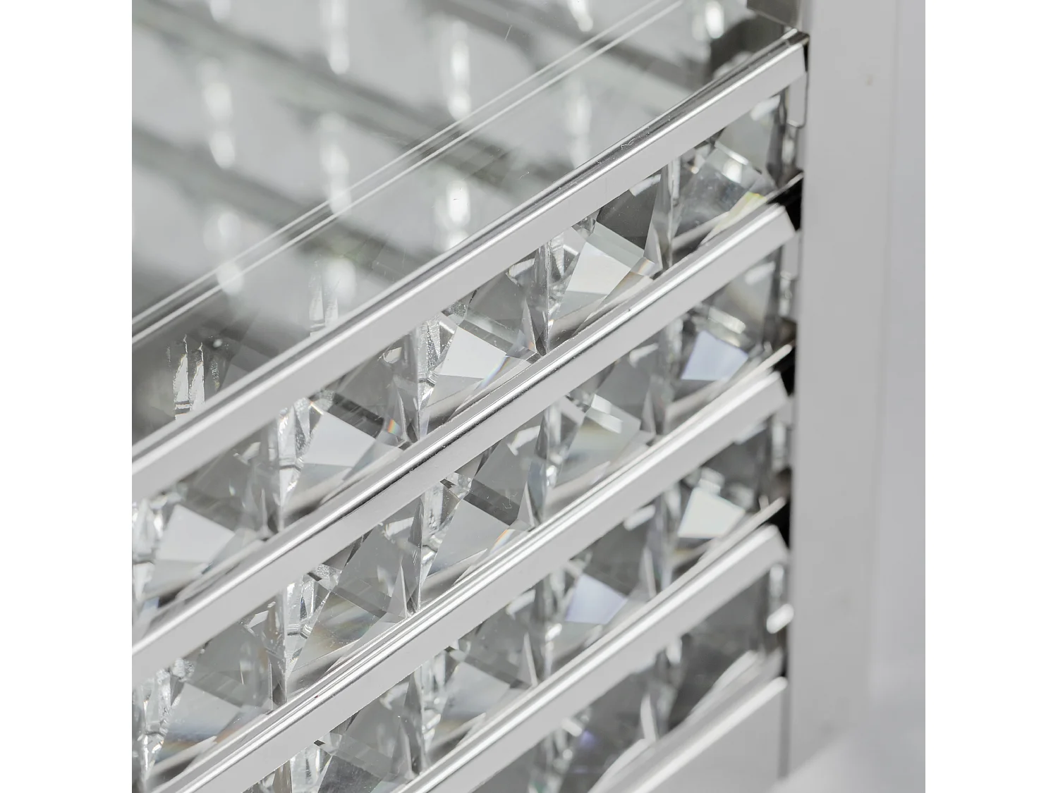 Lanterne Cristico Argent Moyen 59x16x18