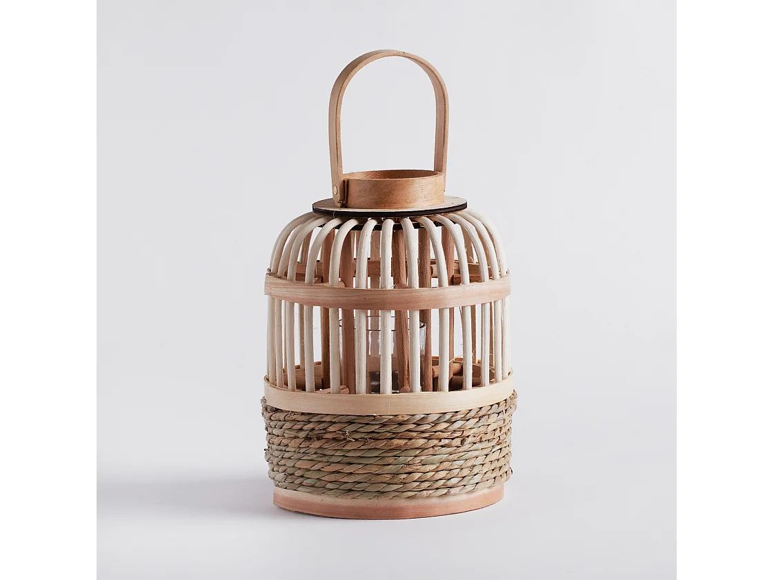 Lanterne Heimo Brun Moyen 31x23