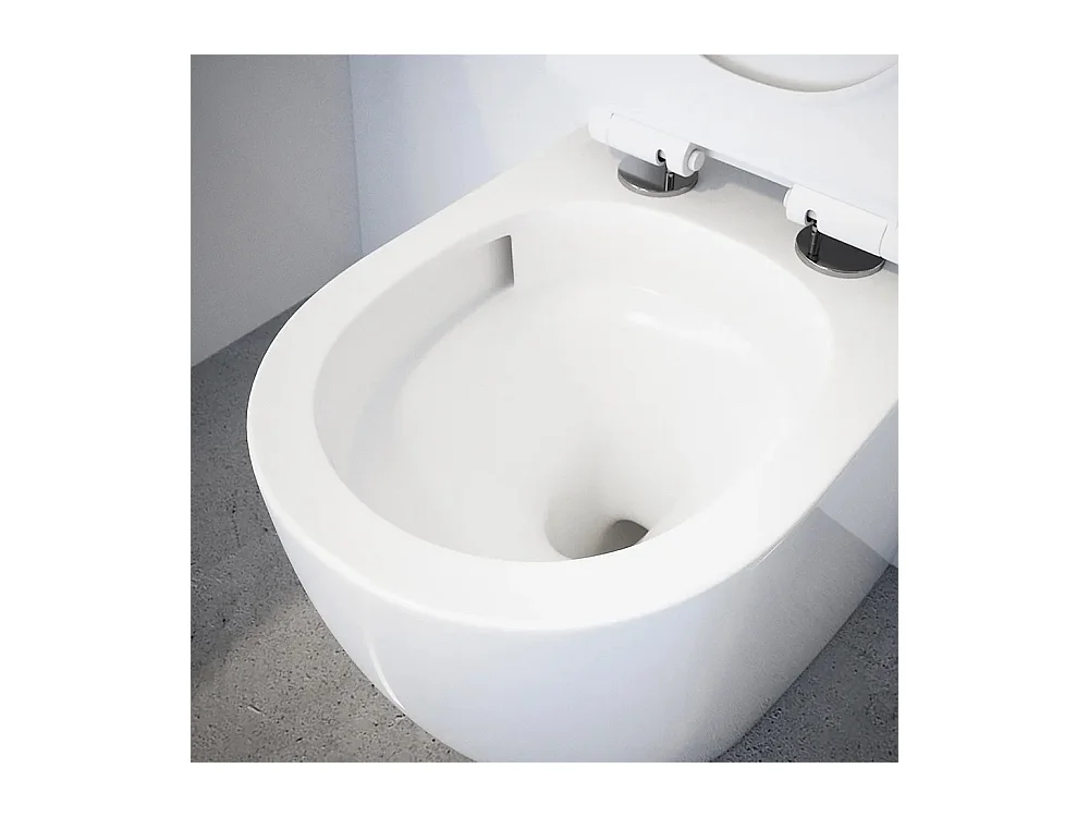 Sanitari Bidet e Vaso WC a terra filomuro rimless scarico vortice coprivaso softclose Fast
