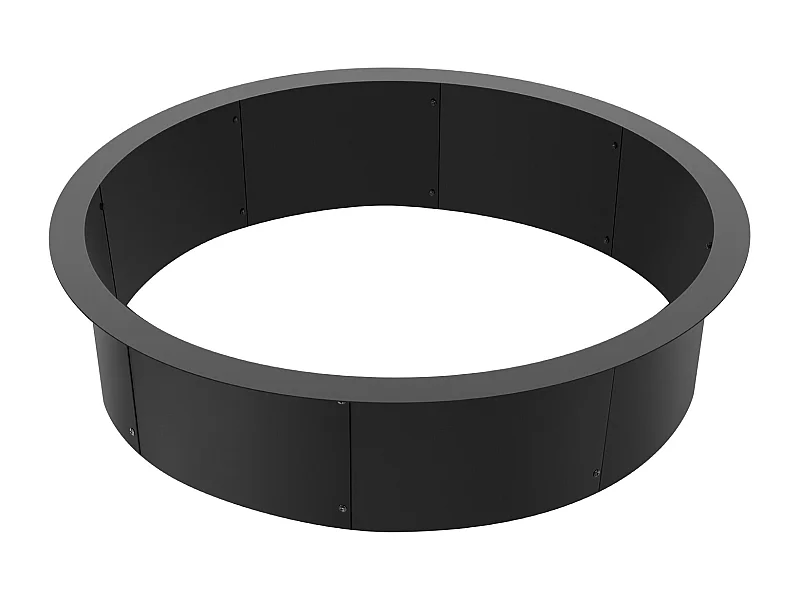 Tuinvuurkorf, SucceBuy 114,3 cm Ronde Stalen Buitenvuurkorfring