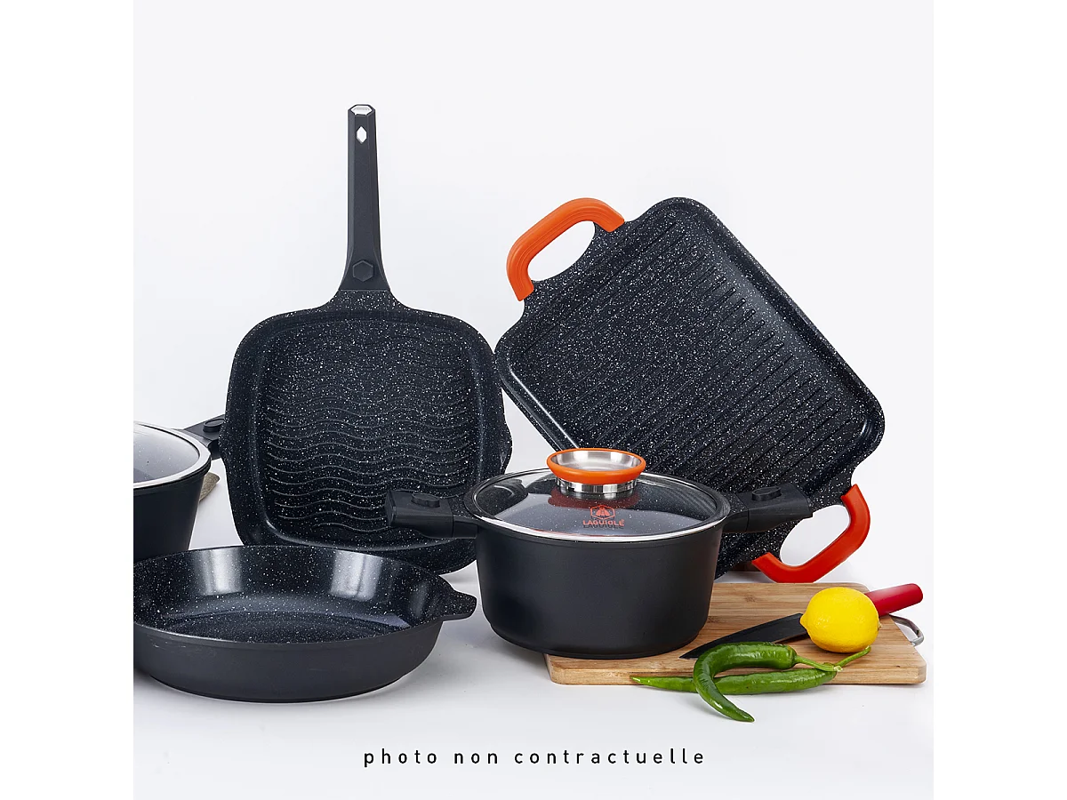 Plancha noir 45cm - "Alizée"