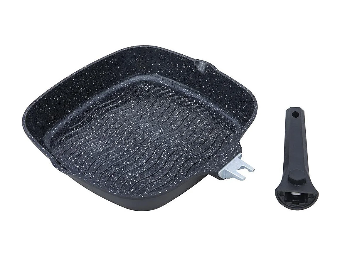 Grill noir amovible 28cm - "Alizée"