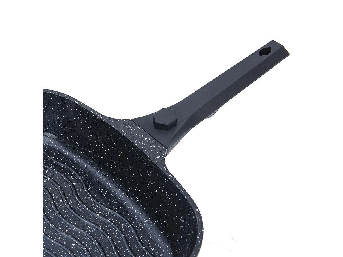 Grill noir amovible 28cm - "Alizée"