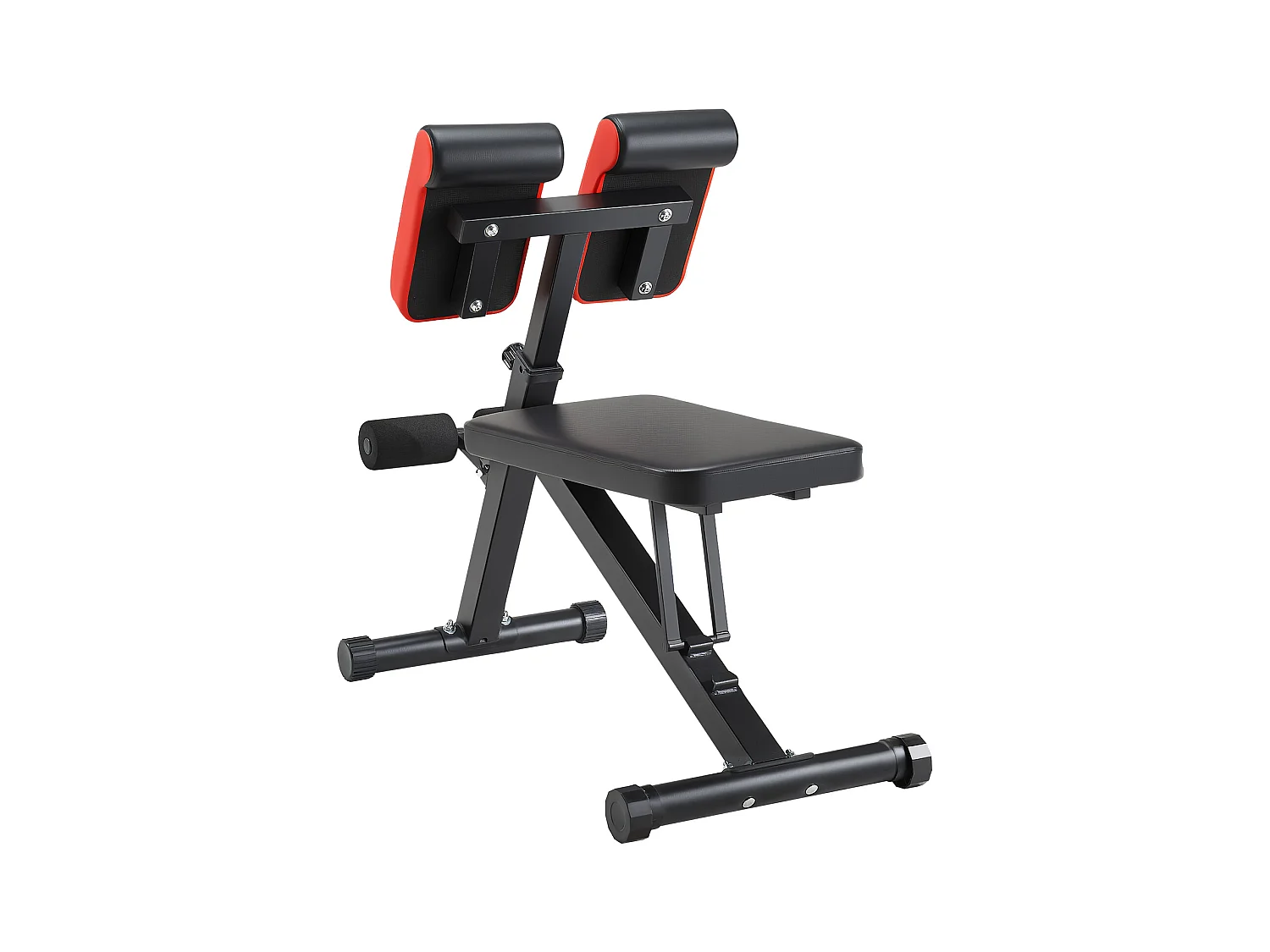 Sedia Romana SucceBuy Panca per Iperestensione, Sedia Romana, Regolabile e Pieghevole, per l'Estensione della Schiena, Attrezzatura per Palestra Domestica