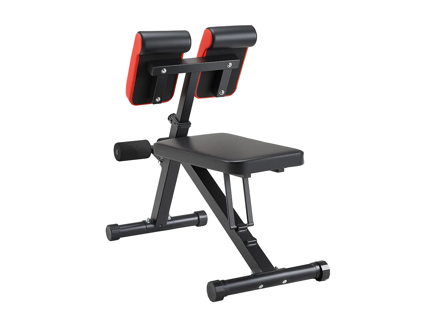 Sedia Romana SucceBuy Panca per Iperestensione, Sedia Romana, Regolabile e Pieghevole, per l'Estensione della Schiena, Attrezzatura per Palestra Domestica