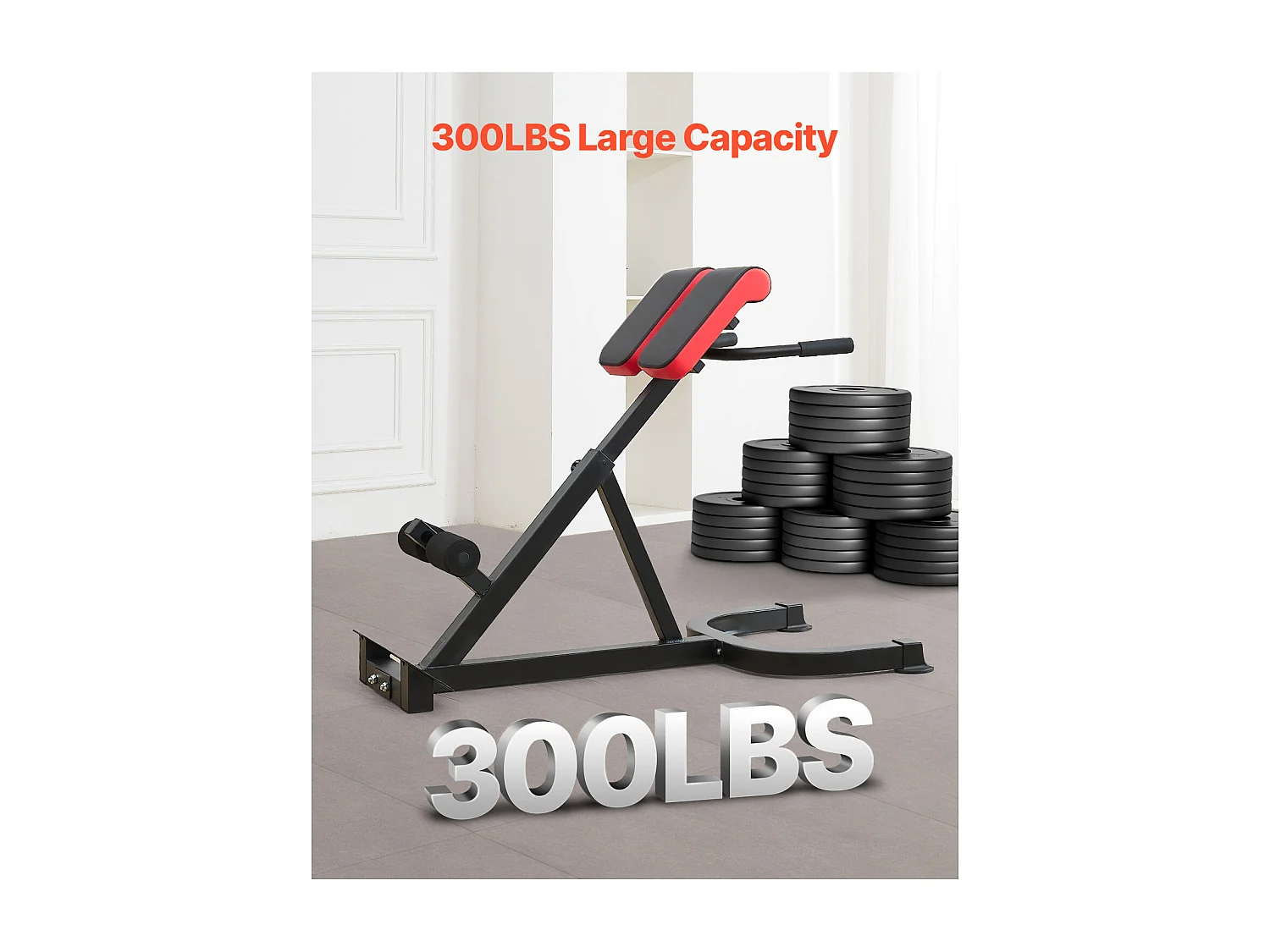 Sedia Romana SucceBuy Panca per l'Estensione della Schiena con Sedia Romana, Attrezzatura da Palestra Multifunzione Regolabile