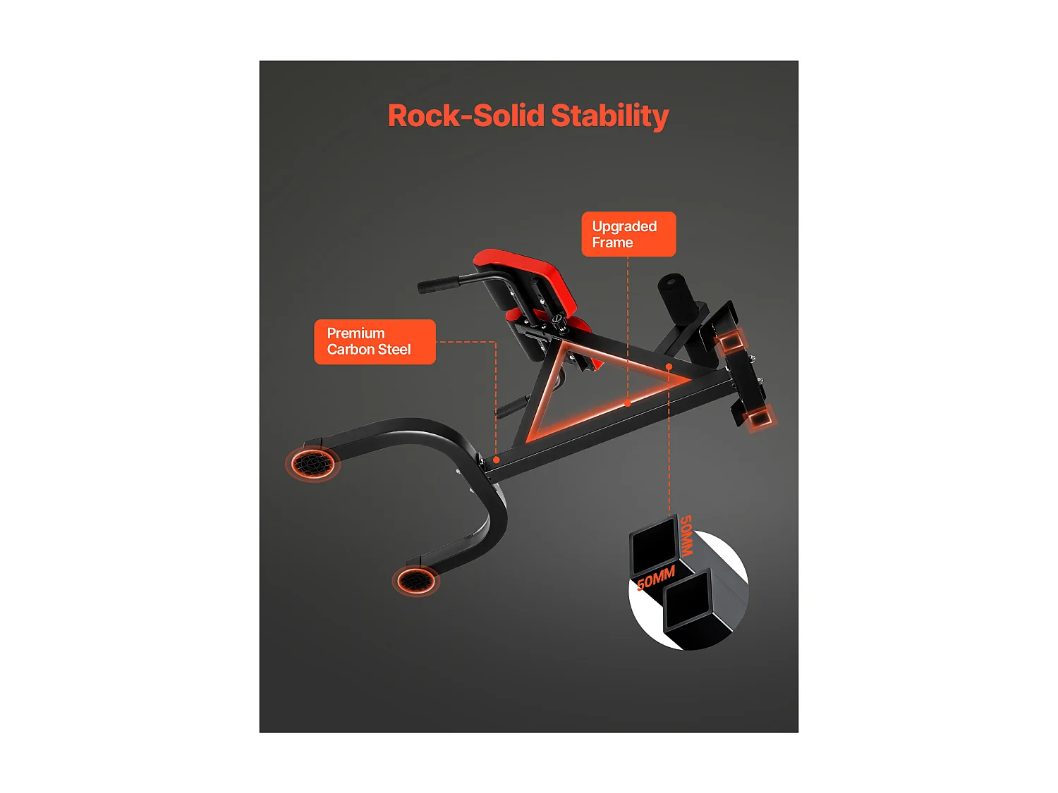 Sedia Romana SucceBuy Panca per l'Estensione della Schiena con Sedia Romana, Attrezzatura da Palestra Multifunzione Regolabile