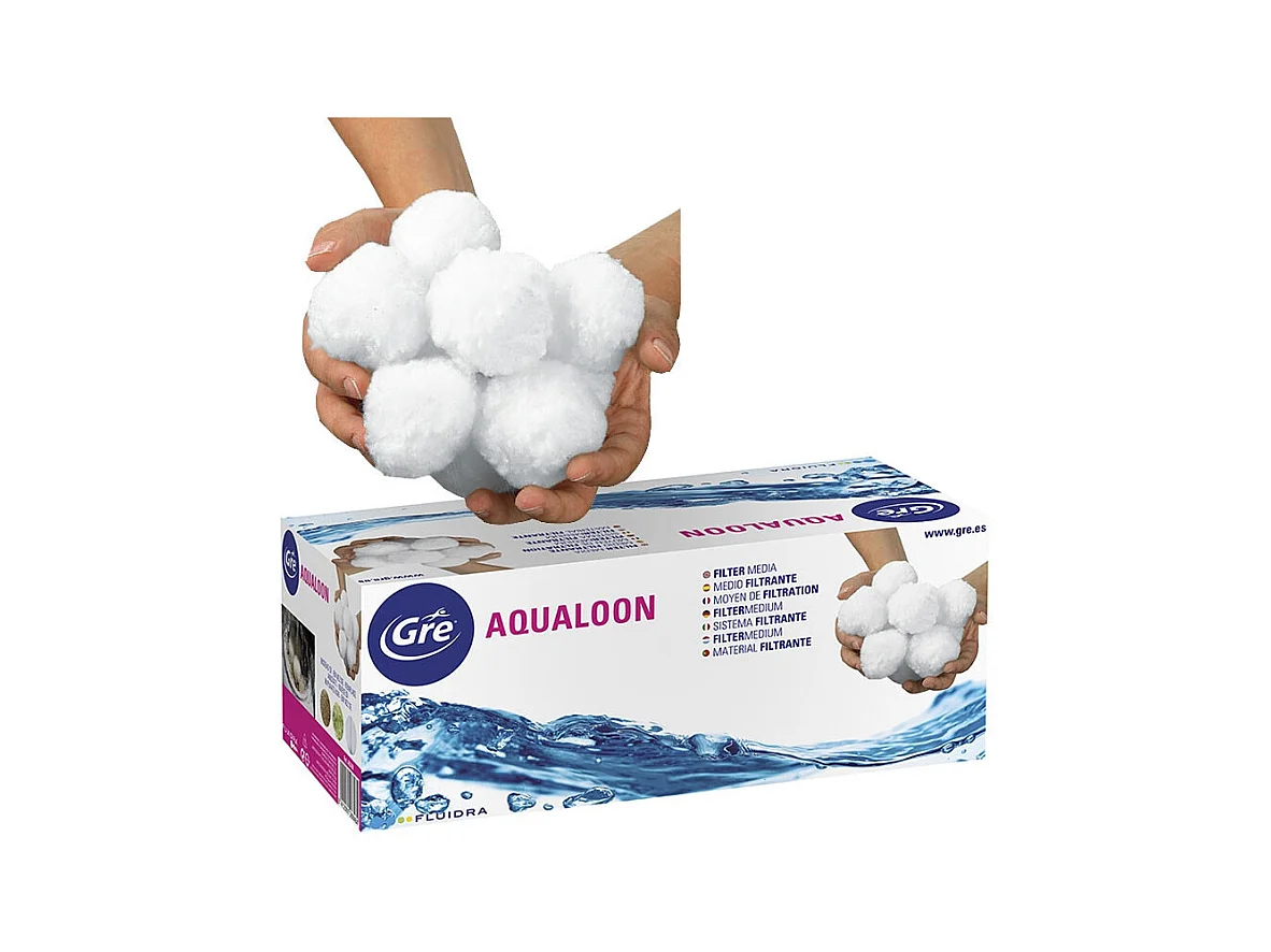 AQUALOON Balles filtrantes pour filtre à sable de piscine - 700g