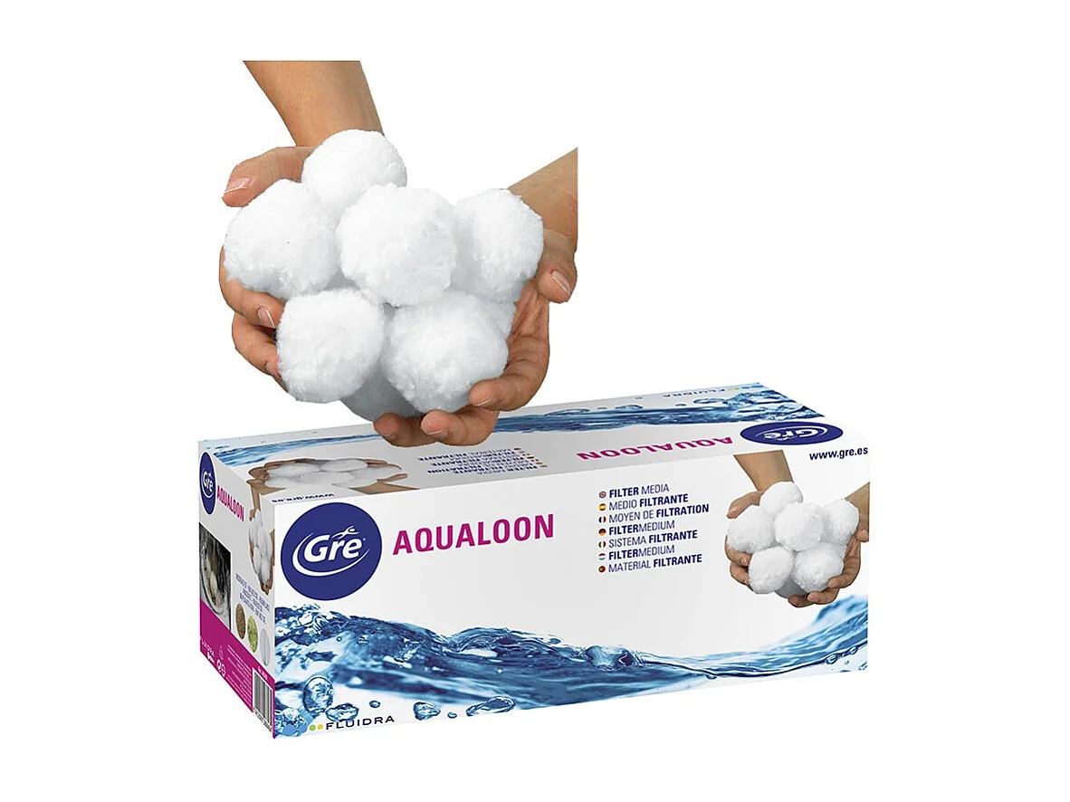 AQUALOON Balles filtrantes pour filtre à sable de piscine - 700g