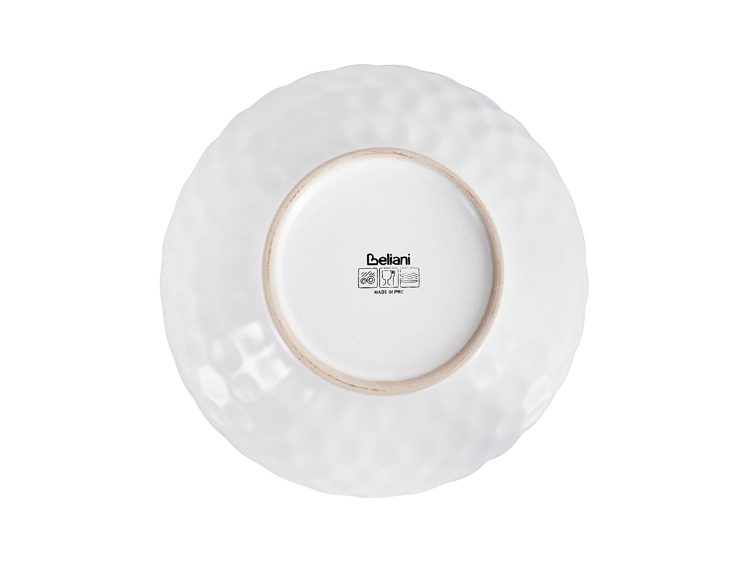 Set van 8 diepe borden SESAME Steengoed Lichtgrijs