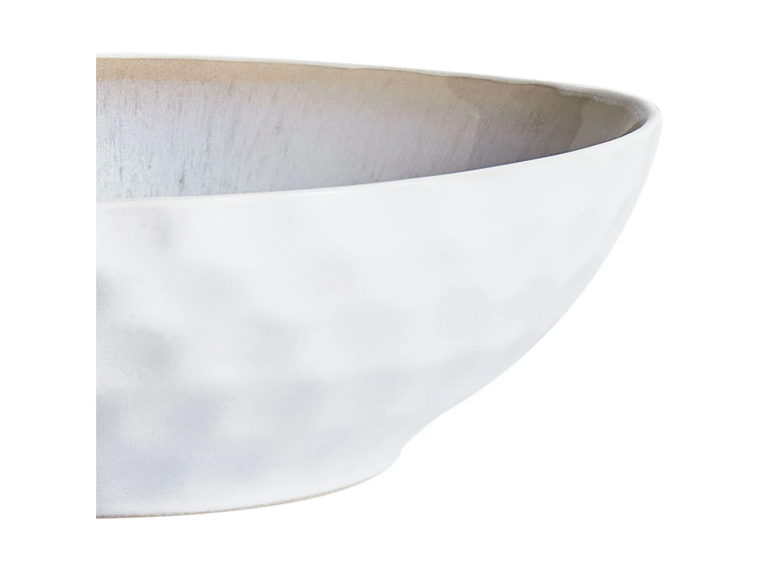 Suppenteller 8er Set SESAME Steinzeug Hellgrau