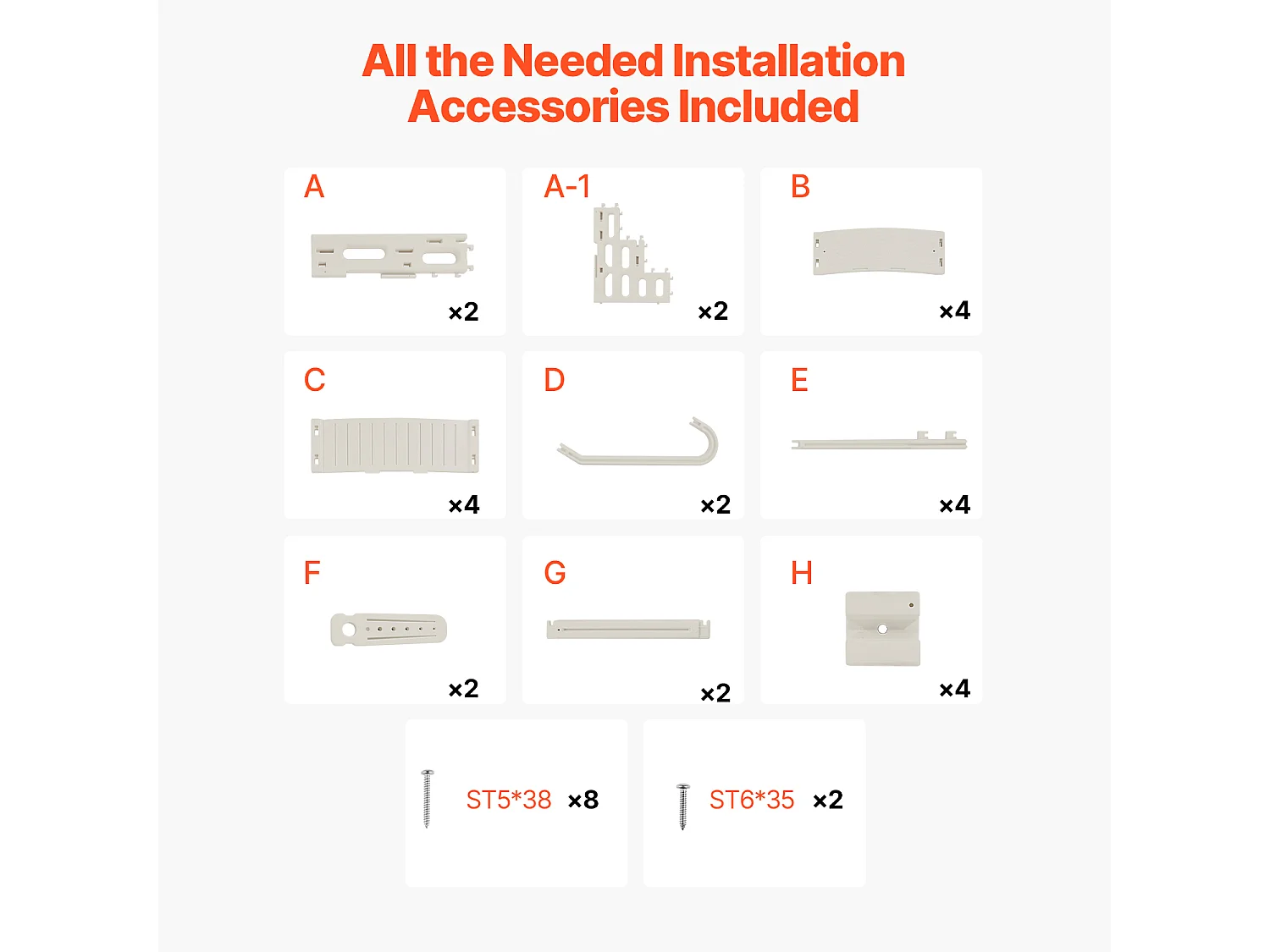Zwembadladder, SucceBuy 4-traps Witte Zwembadladder, 2 Leuningen, Draagvermogen van 181,4 kg voor Zwembaden van 122-137 cm