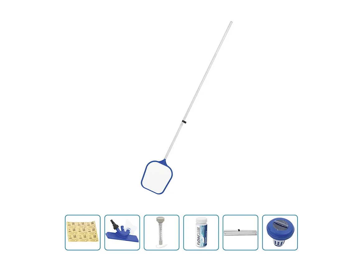 Bestway Kit d entretien de piscine hors sol Flowclear