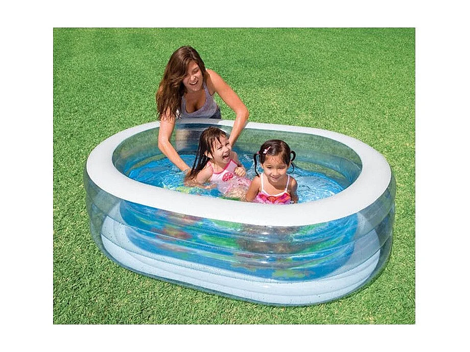 Piscine ovale family - Intex - Piscine pour enfant