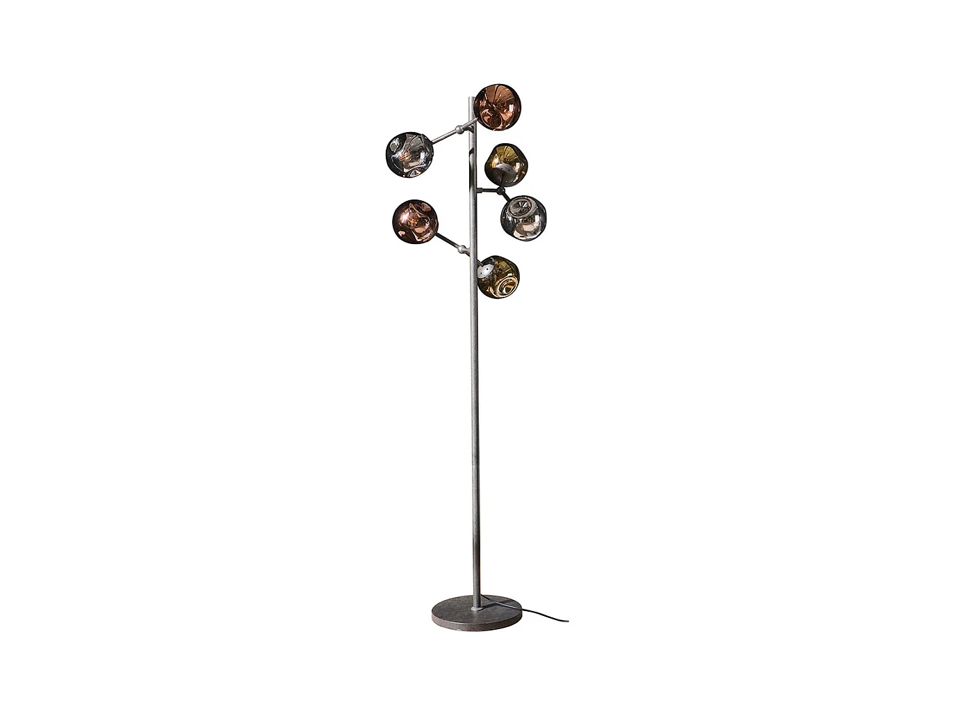 Lampadaire - Noir Verre - PELOTA