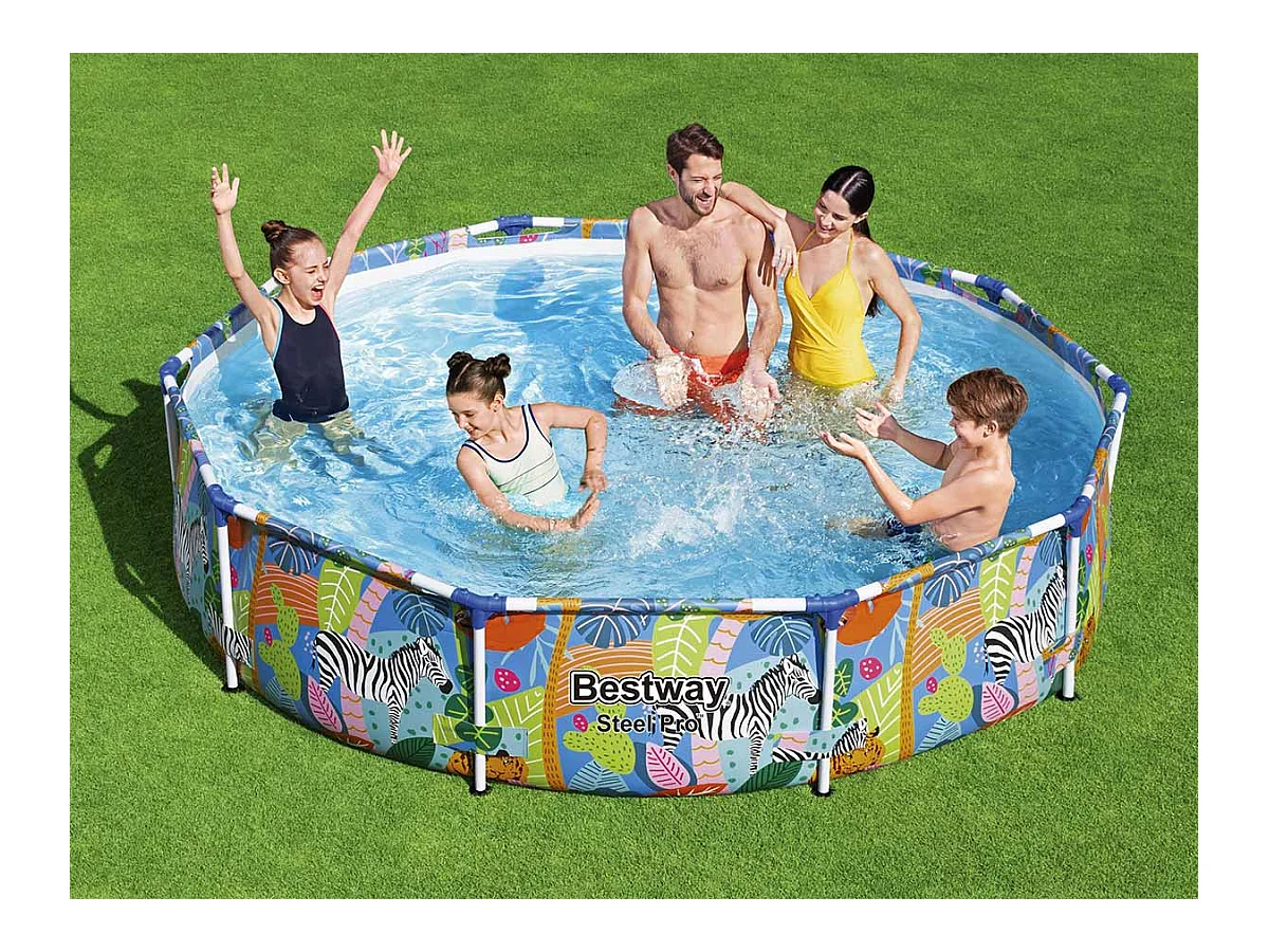 Piscine tubulaire Steel Pro ronde 3,05 x 0,66 m - Bestway