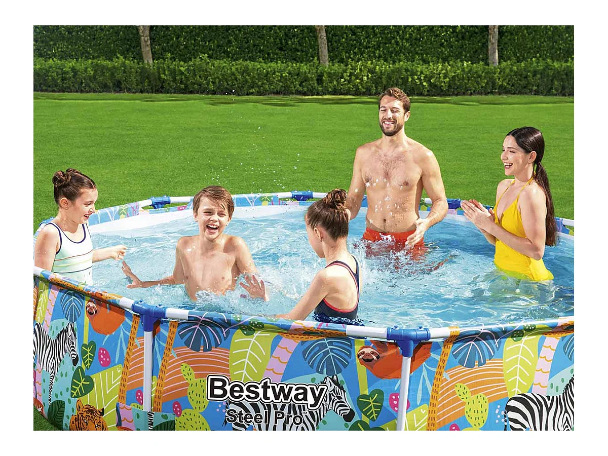 Piscine tubulaire Steel Pro ronde 3,05 x 0,66 m - Bestway