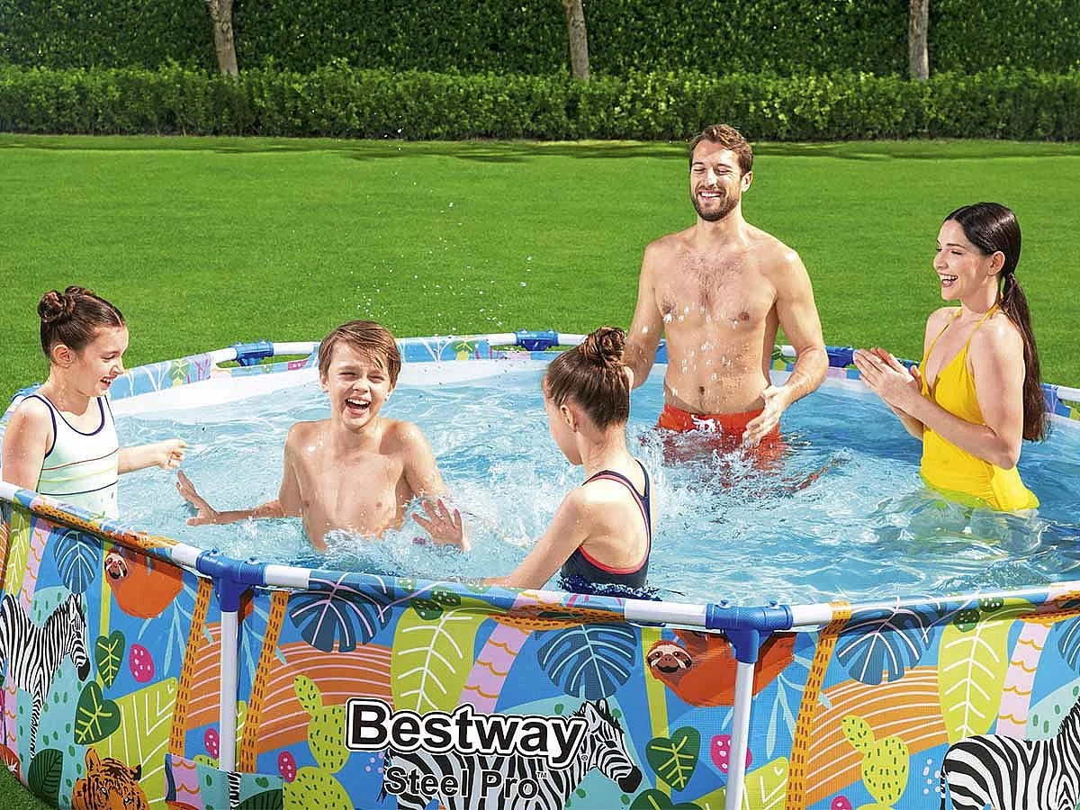 Piscine tubulaire Steel Pro ronde 3,05 x 0,66 m - Bestway