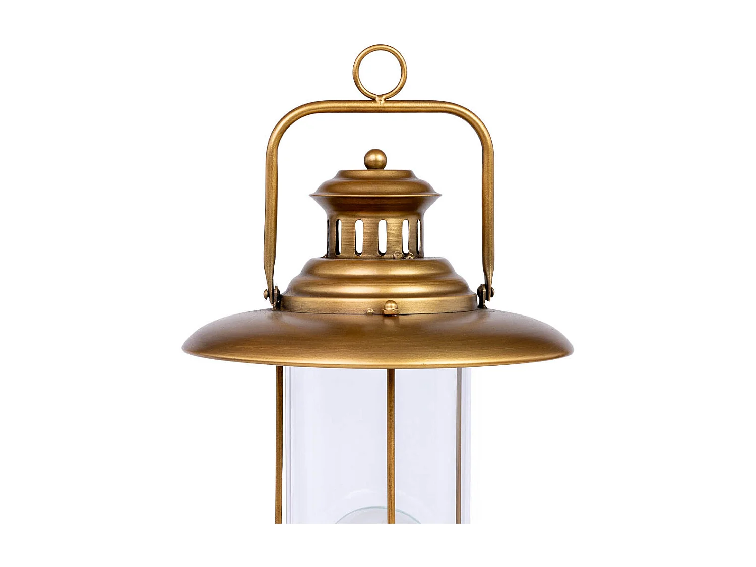 Lampe de table en métal 25x25x46/51,5h cm