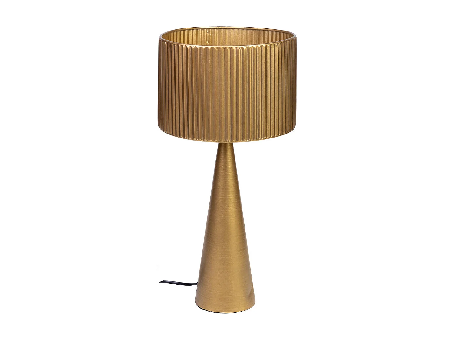 Lampada da tavolo in metallo 24x24x49,5h cm