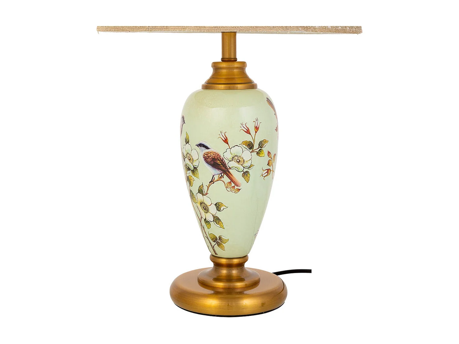 Lampe de table en céramique blanche D33x57