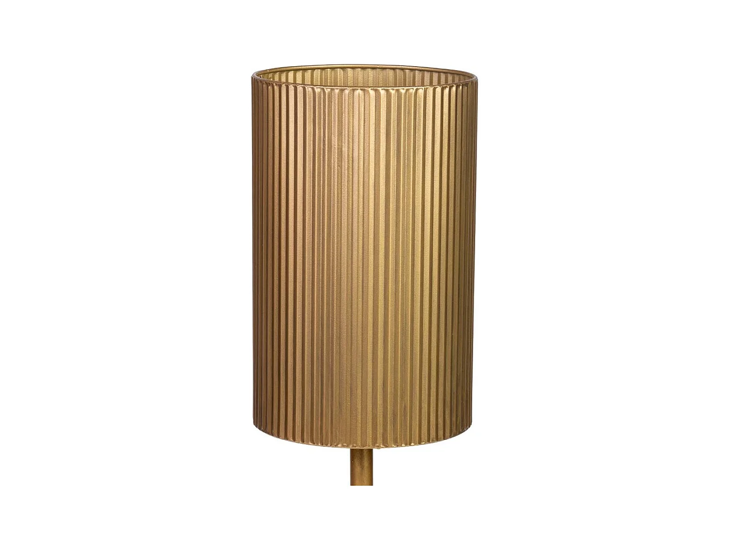 Lámpara de mesa de metal 20x20x73.5h cm