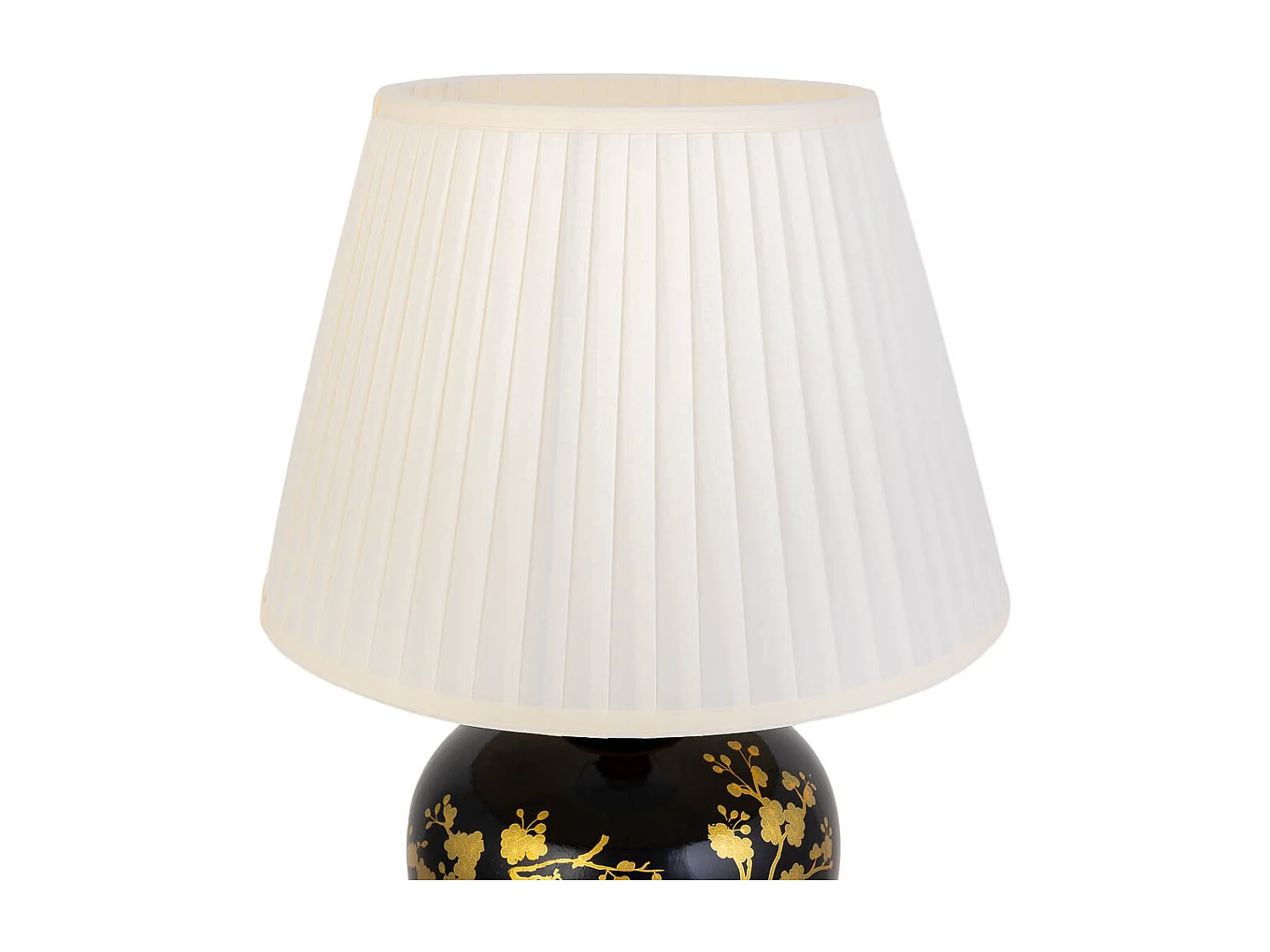 Lampada da tavolo in ceramica nero D24x37