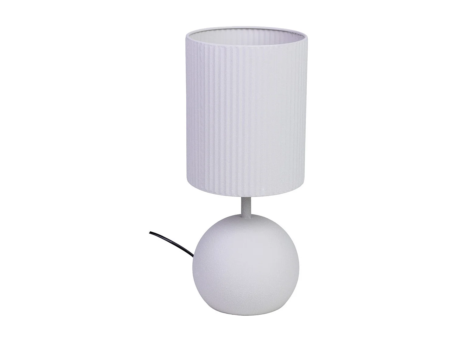 Lampe de table en métal 19x19x45h cm