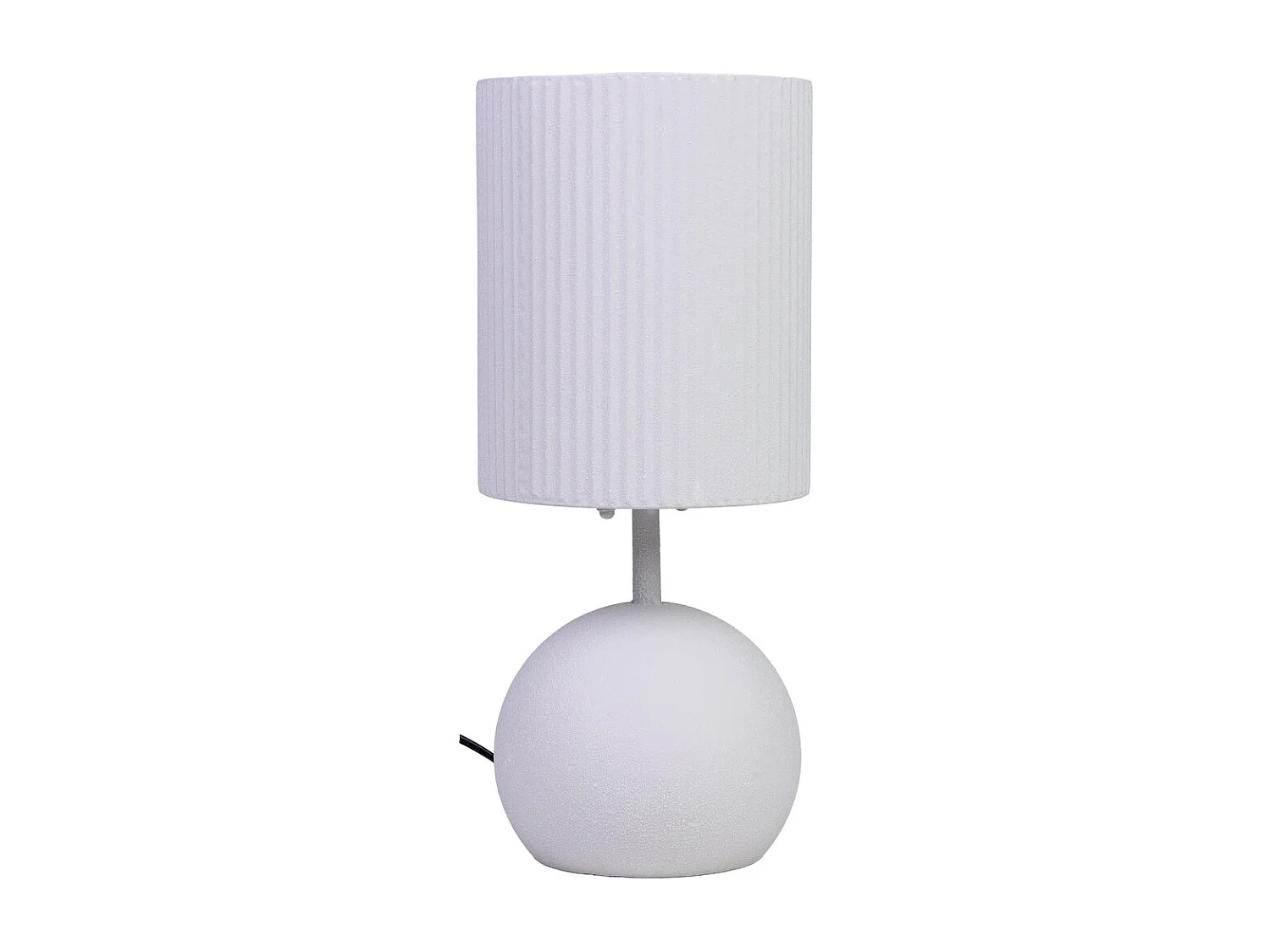 Lampe de table en métal 19x19x45h cm