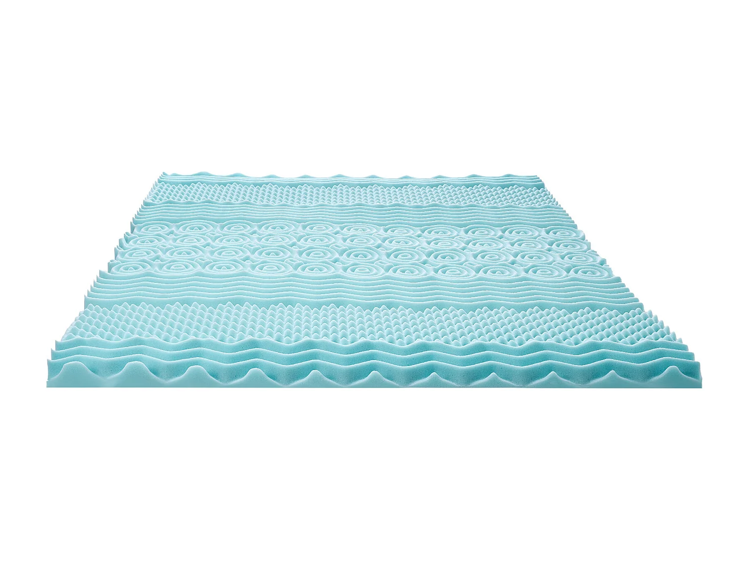 Manta SucceBuy de Espuma Memória, Tamanho Queen, Espessura 5,1 cm, Gel Refrigerante Suave