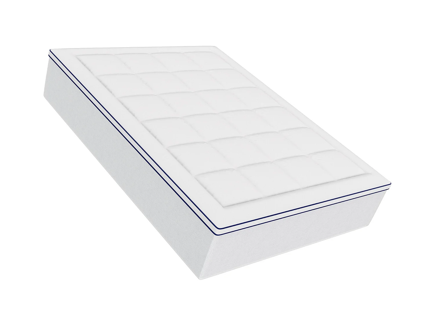 Surmatelas SucceBuy en Fibre de Verre, Queen, Épaisseur 2,5 cm, Amovible et lavable