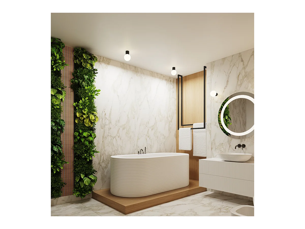 Plafonnier Halo Moderne En Aluminium/Verre - 1 Sources Lumineuses - L.12 X H.21 Cm - Noir