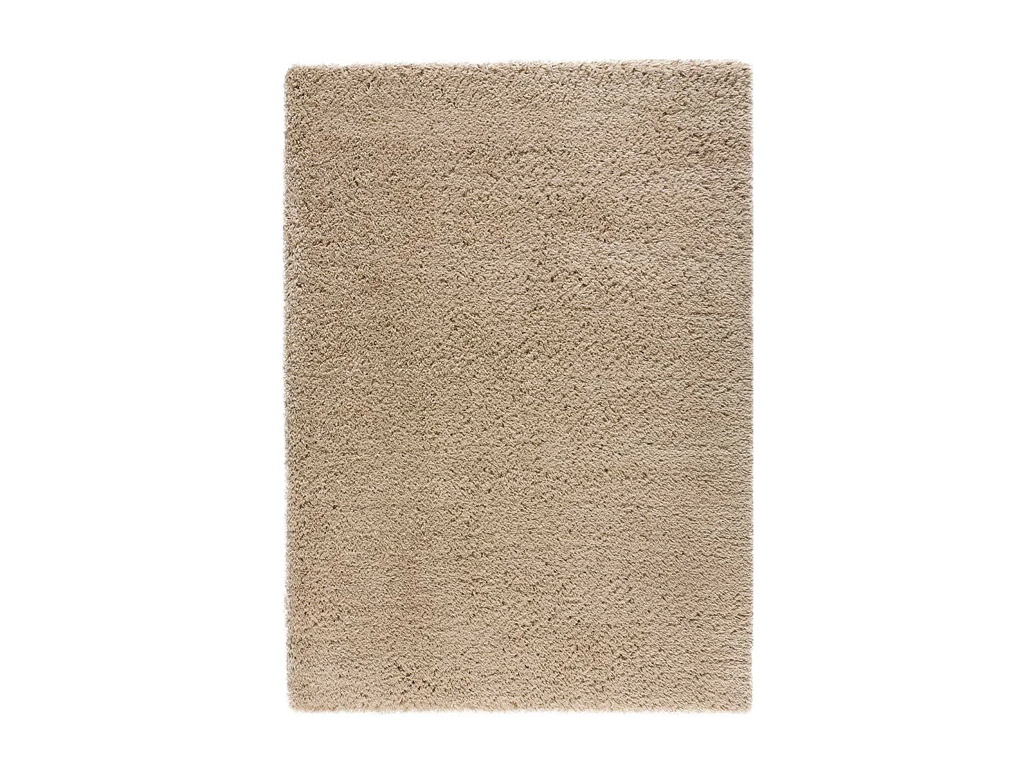 Tapis intérieur - shaggy - beige - 60 x 110 cm - SHAGGY REC BEIG
