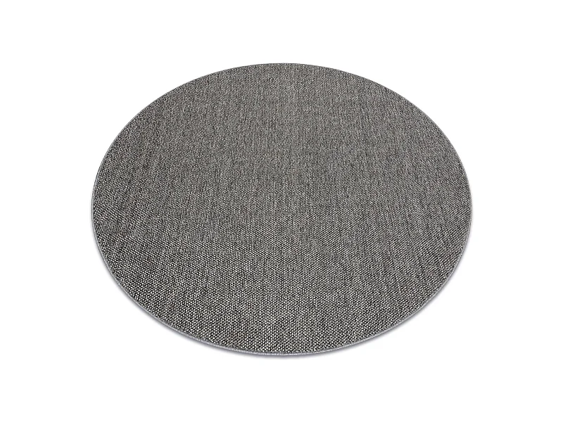 Teppich CASABLANCA LOOM Kreis grau, Schleife weich drinnen & draußen cercle 150 cm