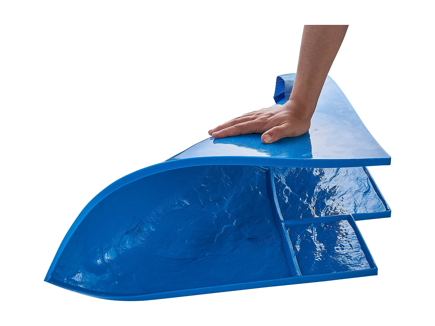 Tapis de Tampon pour Béton SucceBuy, Peau Texturée en Polyuréthane pour Moulage,61 x 61 cm, 7 PCS