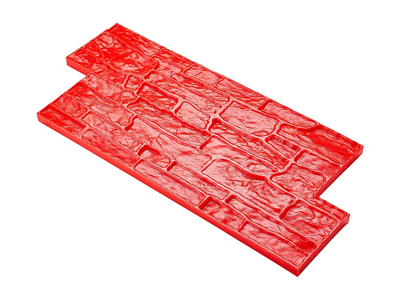 Tapis de Tampon pour Béton SucceBuy, 740 x 330 mm, Peau Texturée en Polyuréthane pour Moulage