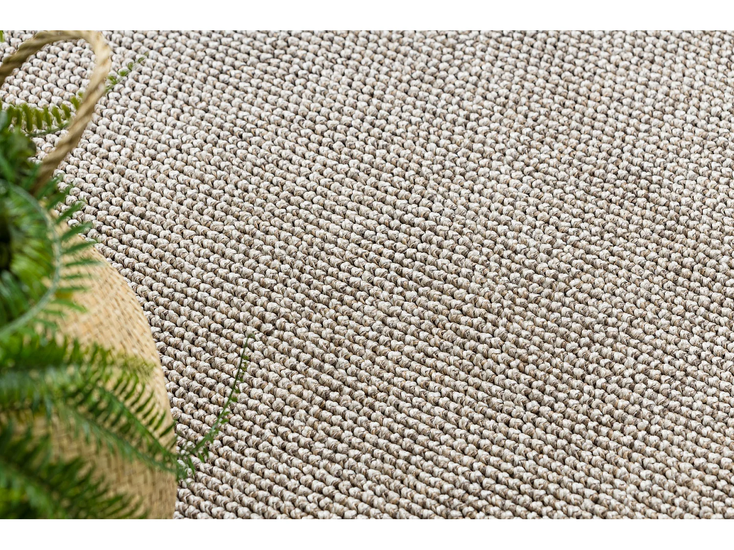 Tapis CASABLANCA LOOM marron, bouclé, doux intérieur et extérieur 300x350 cm