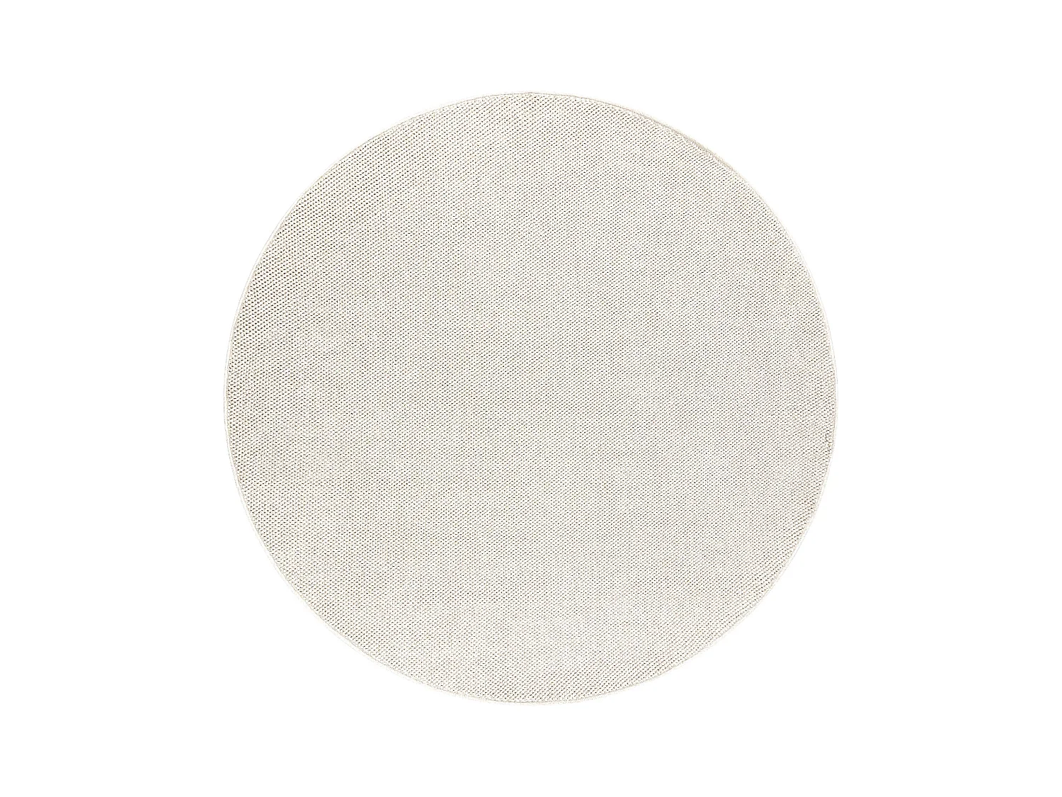 Tapis CASABLANCA LOOM cercle crème, bouclé, doux intérieur et exté cercle 200 cm