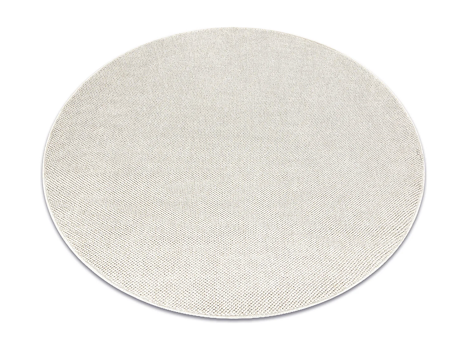 Tapis CASABLANCA LOOM cercle crème, bouclé, doux intérieur et exté cercle 200 cm