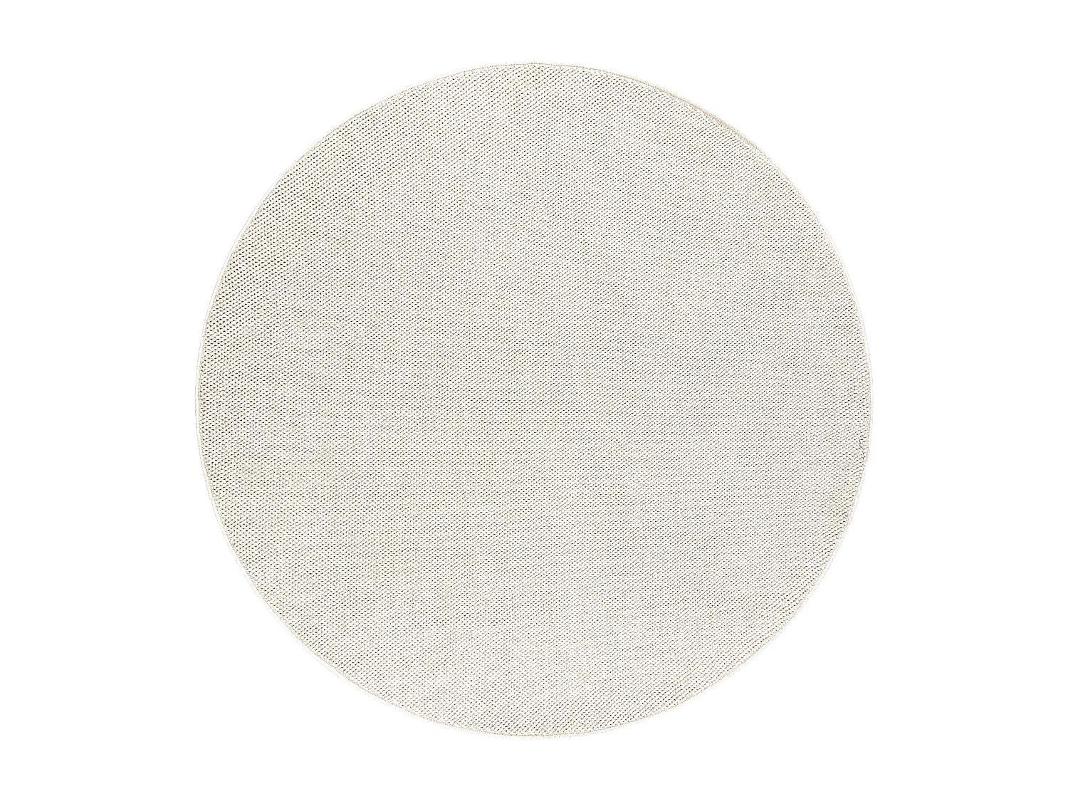 Tapis CASABLANCA LOOM cercle crème, bouclé, doux intérieur et exté cercle 200 cm